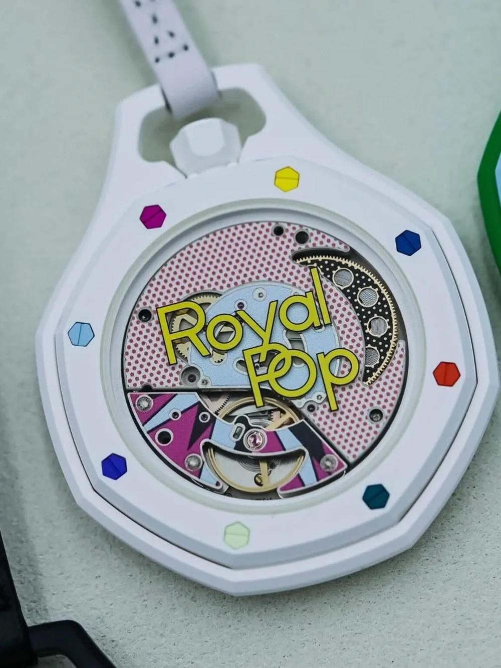 Royal Pop Colorful Watch Royal Oak Audemars Piguet Swatch Watch